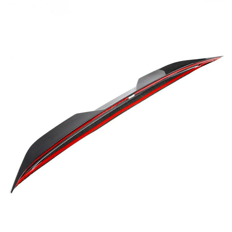 Carbon Fiber Rear Trunk Spoiler Lip for BMW 2 Series G42 M240i Coupe (2020-2022)