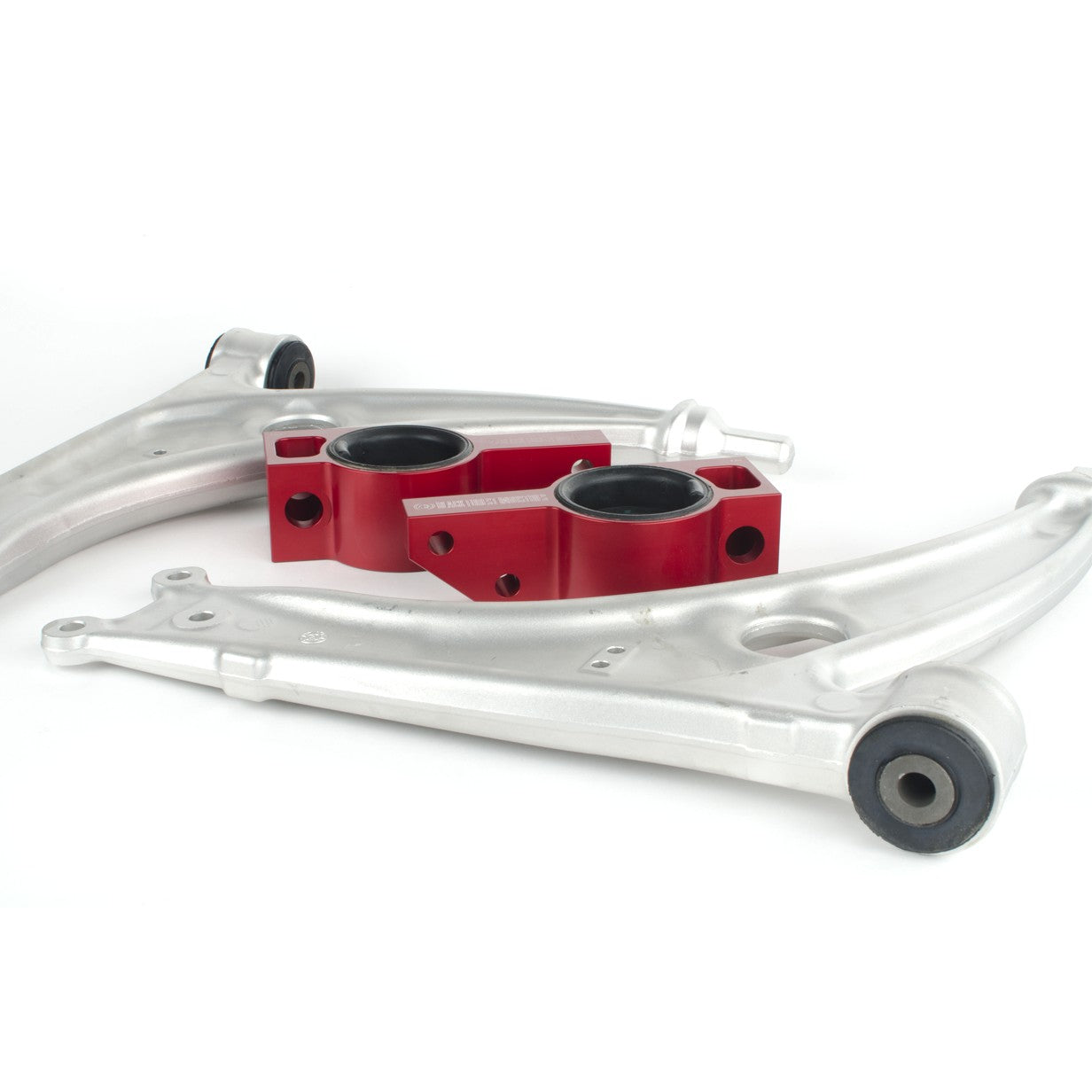 BFI Caster+ Rear Brackets, Bushings & Aluminum Lower Control Arms for Volkswagen Golf MK5 / MK6 (2003–2013)