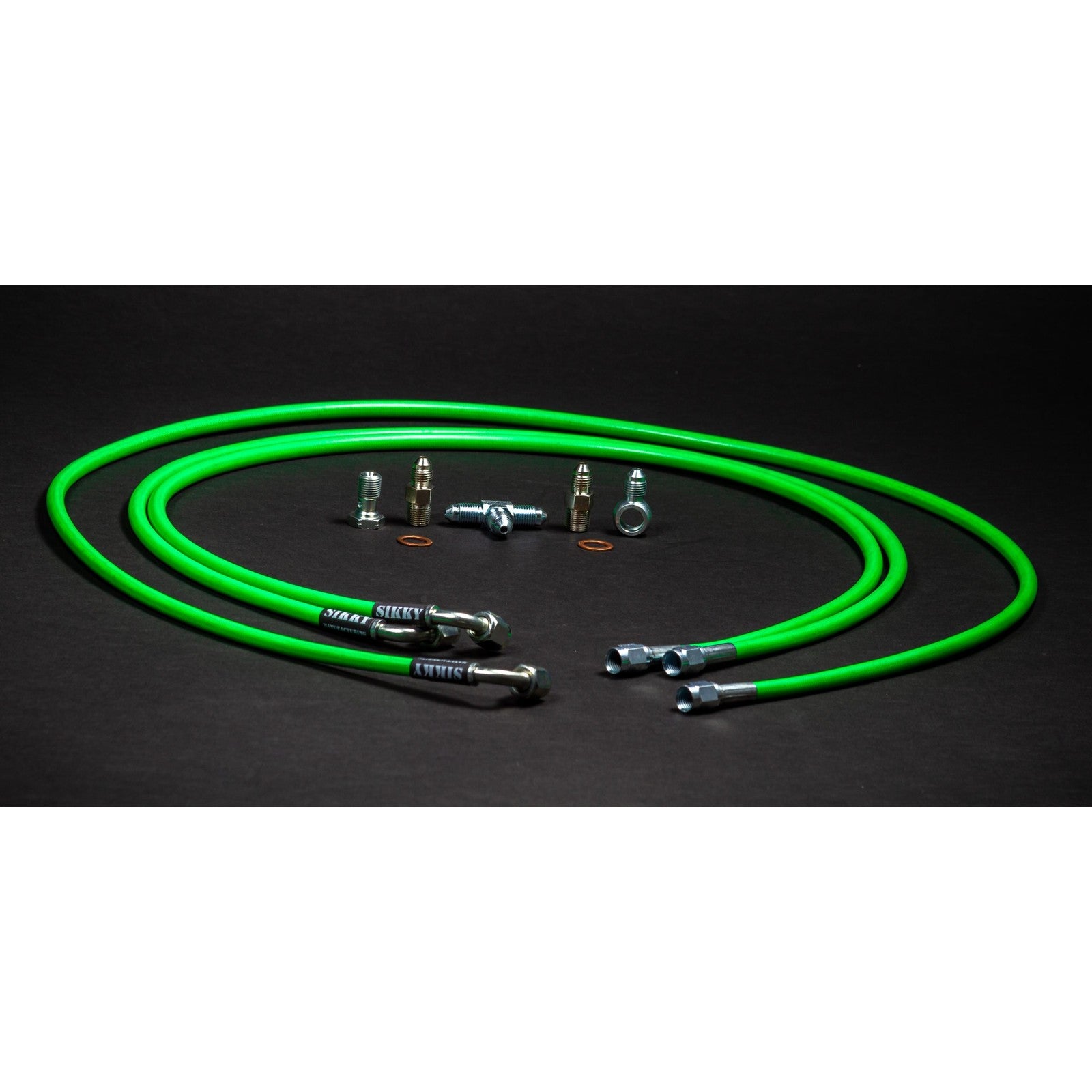 Sikky E36 Pull Back Handbrake Dual Caliper Line Kit