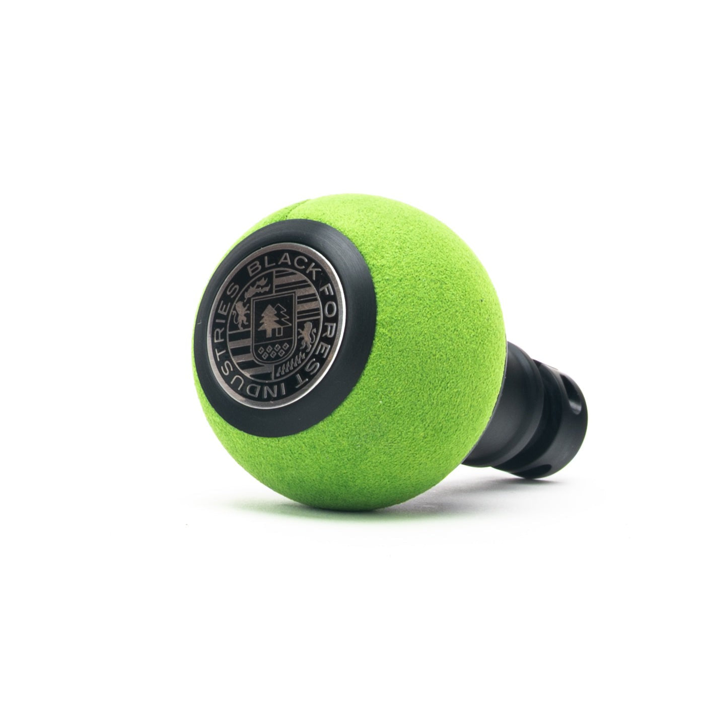 BFI GS2 Heavy Weight Shift Knob, Auto / DSG for BMW 3 Series, Z3, 5 Series, 7 Series & More (1990–2010) - Lizard Green Alcantara / Black Anodized