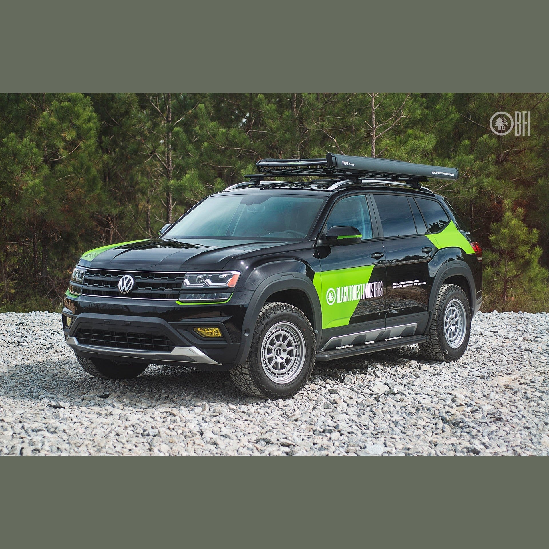 BFI Lift Kit, 1.5" Overall Lift for Volkswagen Atlas Mk1 (2017–2026)