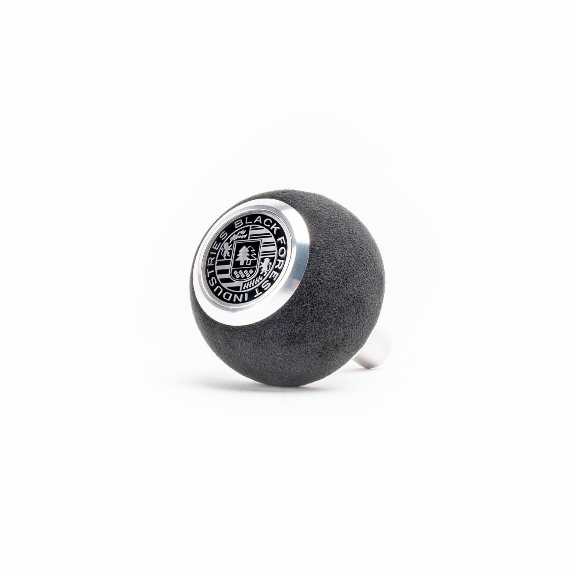 BFI GS2 Heavy Weight Shift Knob for Audi R8 42 / 4S (2006–2024) - Charcoal Alcantara / Machined Finish / V1
