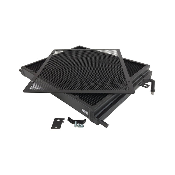 CSF Race Radiator for BMW F3X/F2X B58/B48 Triple-Pass Heat Exchanger w/ Rock Guard - Black