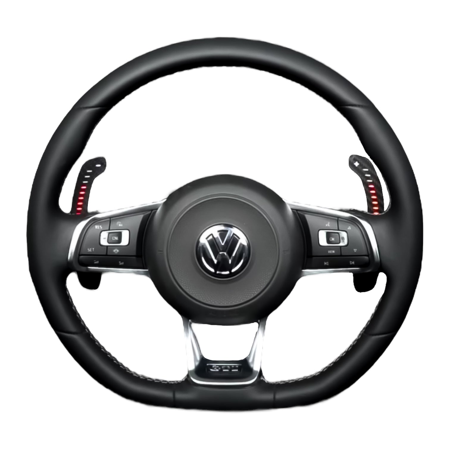 Carbon Fiber Magnetic LED Paddle Shifters for Volkswagen Golf MK7/7.5 (2012-2020))