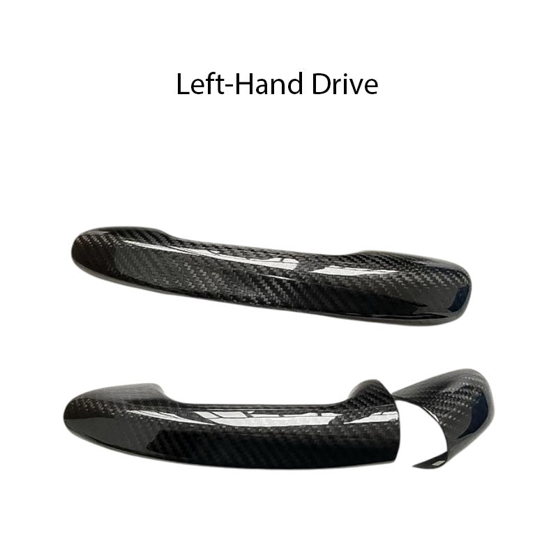 Carbon Fiber Door Handle Cover For Mercedes Benz C Class W205 AMG GT 2D