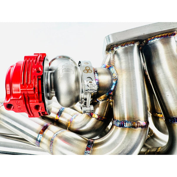 304 Stainless Steel T4 Twin-Scroll S58 Exhaust Manifold — BMW M2 (G87) / M3 (G80) / M4 (G82) (2021–2023)