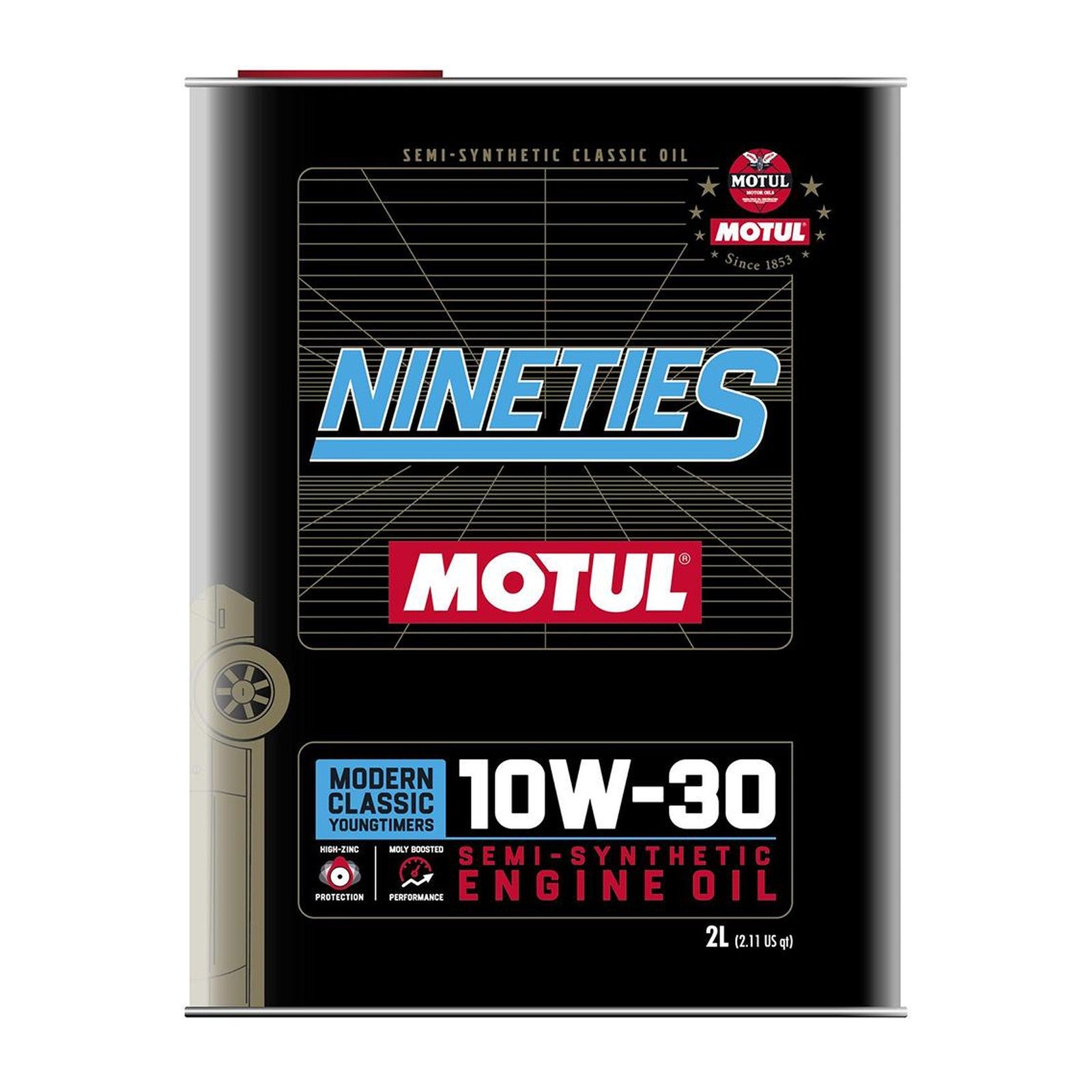 Motul Classic Nineties 10W-30 Engine Oil 2 Liters