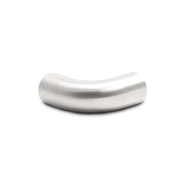 Vibrant Performance 304 Stainless Steel 90° Brushed Mandrel Bend with Extended Leg Length