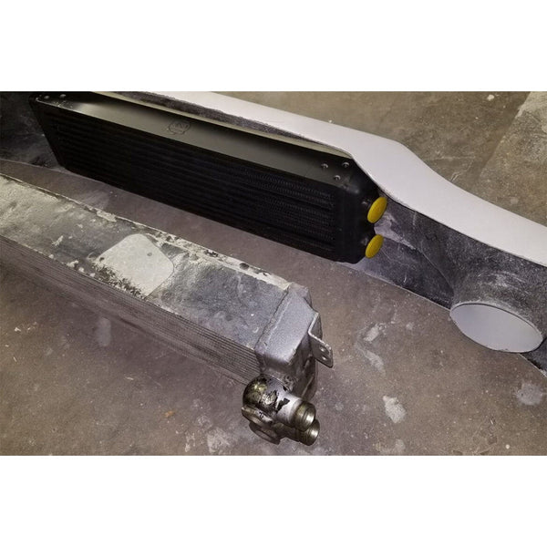 CSF Race Oil Cooler for Universal Dual-Pass Oil Cooler / IROC Porsche / M22x1.5 / 24L x 5.75H x 2.16W
