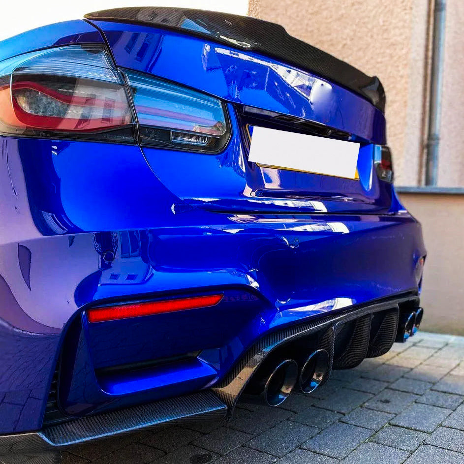 Carbon Fiber Rear Trunk Spoiler Boot Lip for BMW 3 Series F30 / F35 / M3 F80 (2012-2019)