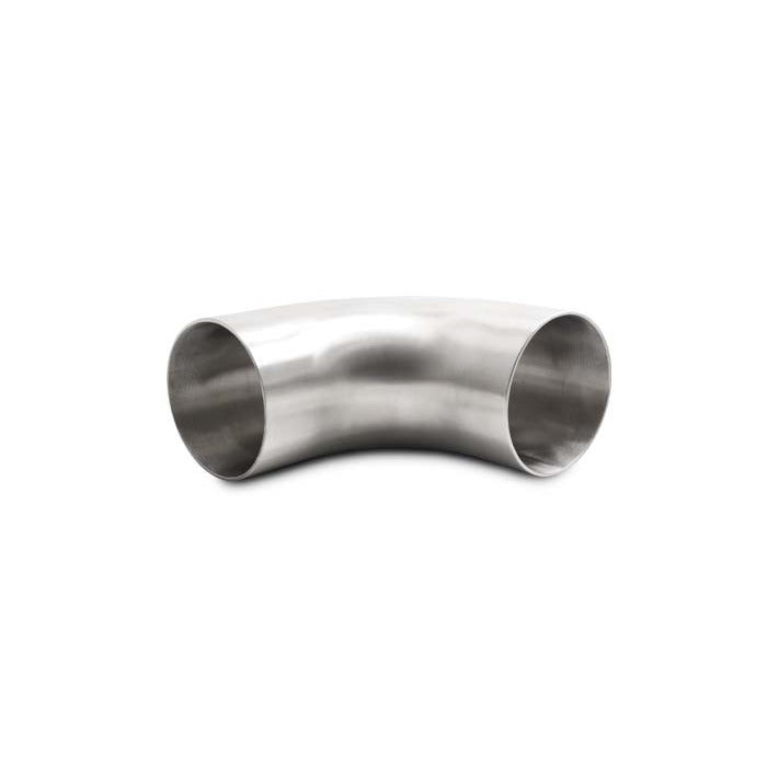 304 Stainless Steel 90° Brushed Mandrel Bends with Extended Leg Length