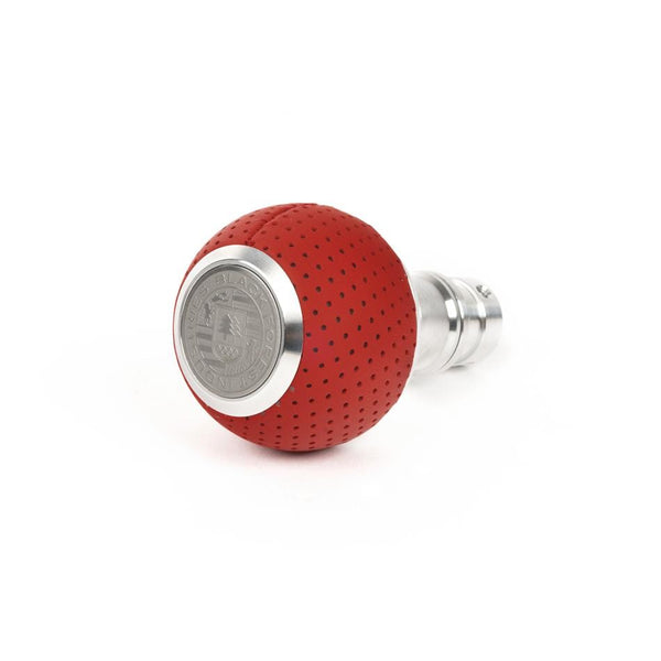 BFI GS2 Heavy Weight Shift Knob, Auto / DSG for BMW Z4 E89 (2009–2016) - Rosso Centaurus Air Leather / Machined Finish