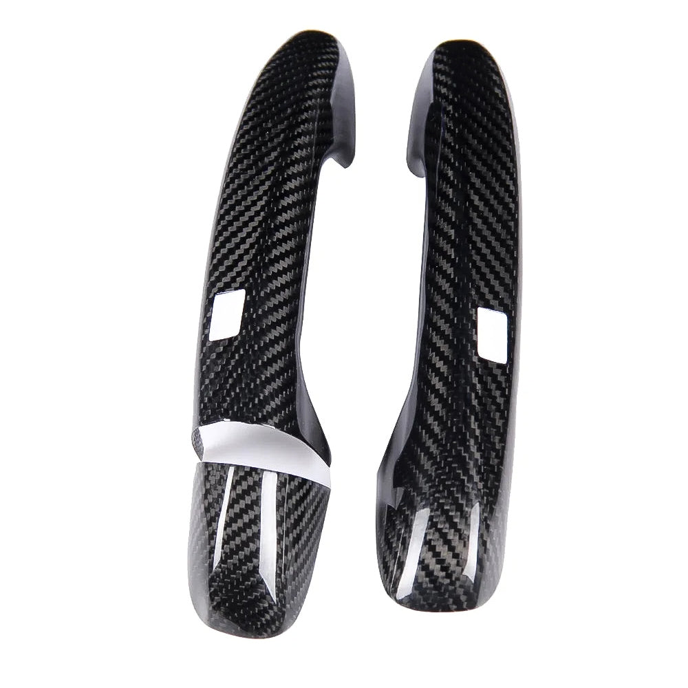 Carbon Fiber Door Handle Cover For Mercedes Benz C Class W205 AMG GT 2D