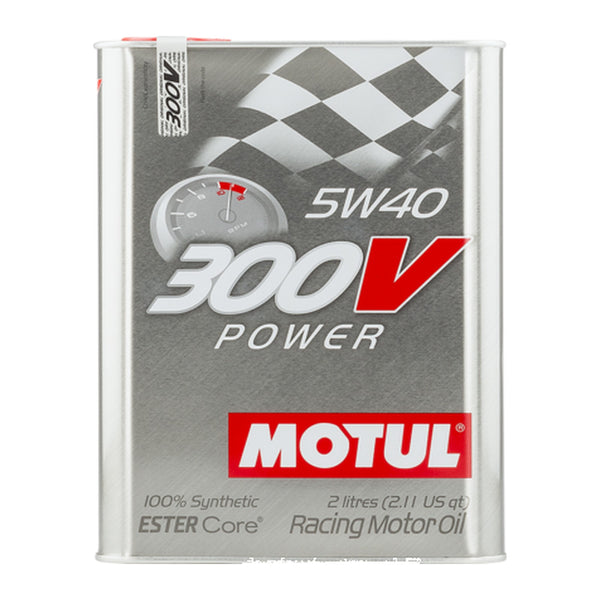 Motul 300V Power Synthetic-Ester Racing Oil | 5W40