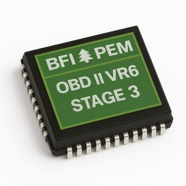 BFI PEM Stage 3 OBD2 VR6 Turbo Software, 440cc, 4" MAF for Volkswagen Golf MK3, Jetta A3 & Passat B4 (1996–1998)