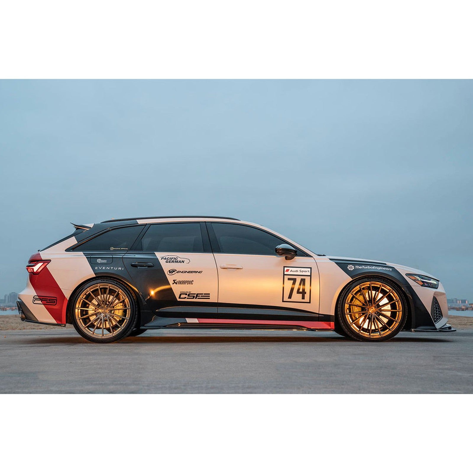 CSF Race Intercooler for Audi C8 RS6/RS7