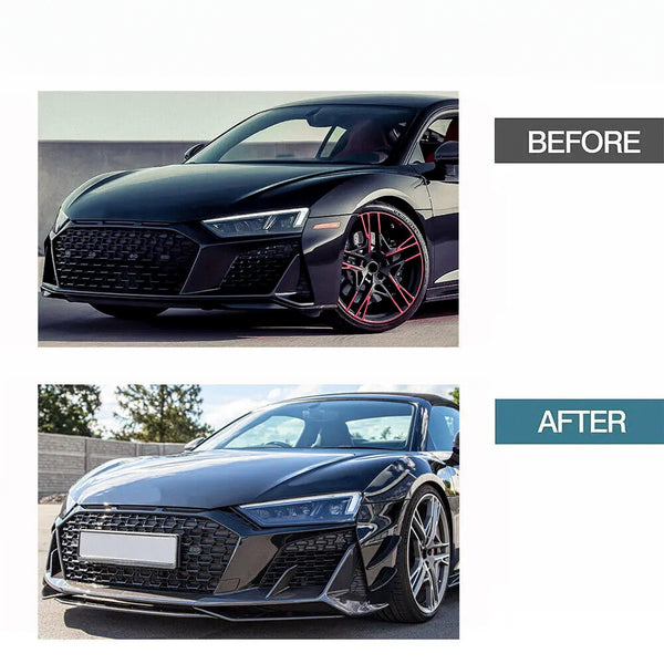 Carbon Fiber Front Lip Upgrade for Audi R8 V10 GT Performance Coupe (2023) - EuroSpeed