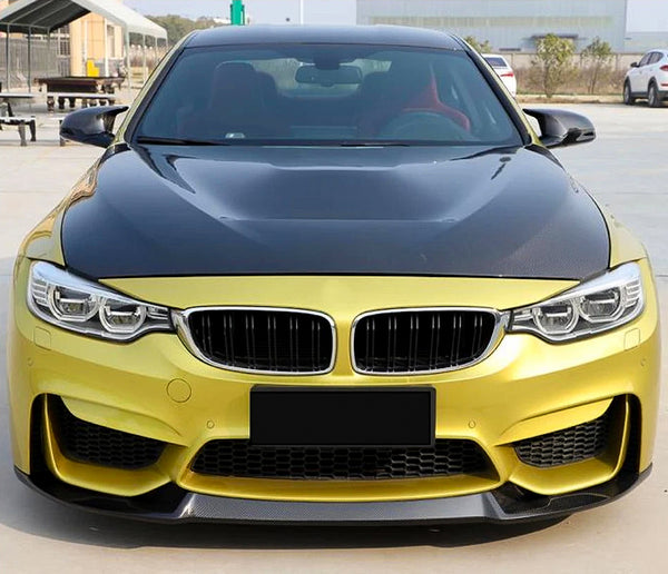 Carbon Fiber Front Bumper Lip Splitter for BMW F80 M3, F82/F83 M4 (2014-2019) - EuroSpeed