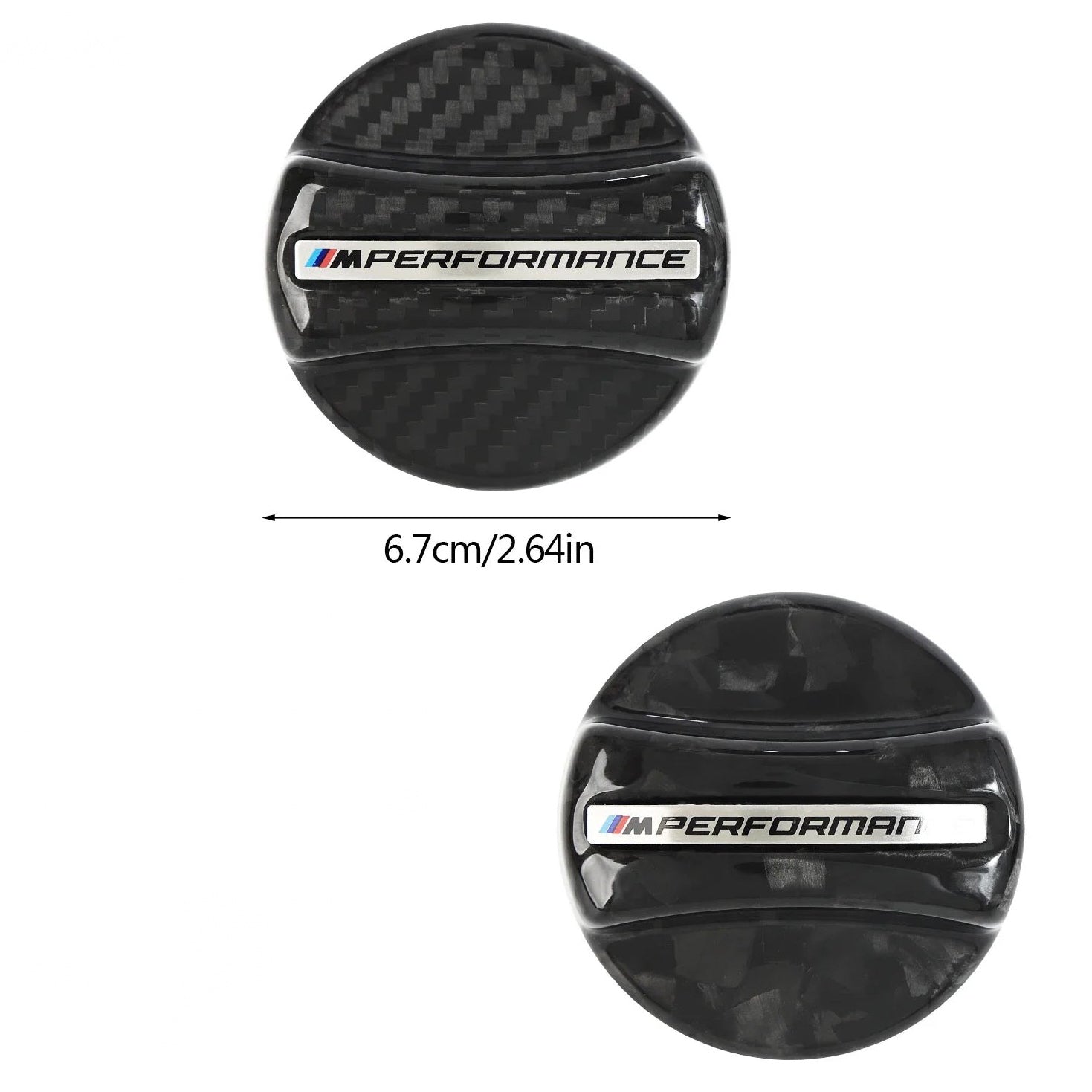 Carbon Fiber Fuel Tank Cap Cover for BMW (E90, E92, F30, F80, F82, M3, M4 & More)