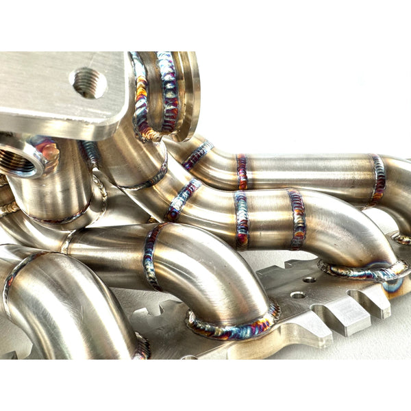 304 Stainless Steel T4 Twin-Scroll S58 Exhaust Manifold — BMW M2 (G87) / M3 (G80) / M4 (G82) (2021–2023)