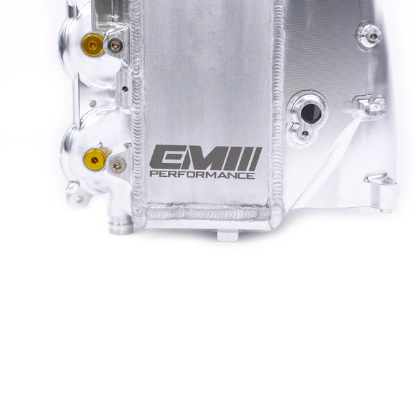 Billet Aluminum Charge Air Cooler Manifold with Titanium Charge Pipe — BMW M240i xDrive (G42) / M340i (G20/G21) / M440i (G22/G23/G26) & Toyota GR Supra (A90/A91) (2018–2020)
