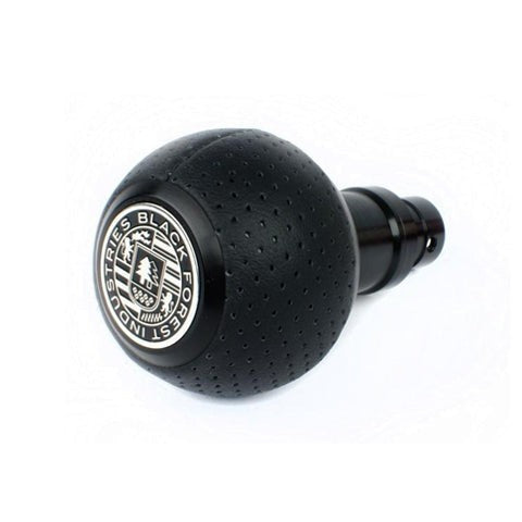 BFI GS2 Heavy Weight Shift Knob, Manual for Toyota Supra A90 / A91 (2020–2026) - Black Air Leather / Black Anodized