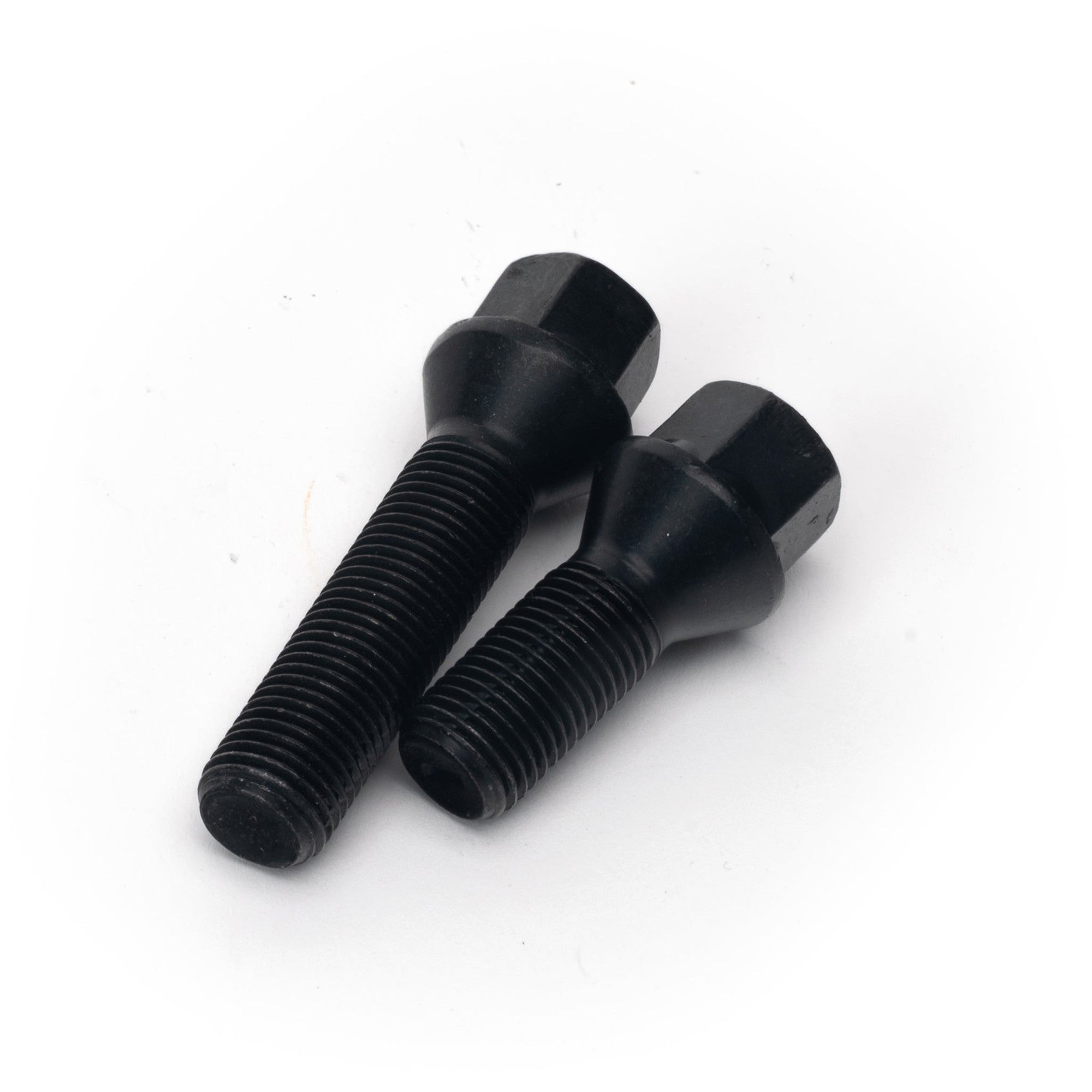 BFI M14x1.25 Black Wheel Bolts (Late Model BMW fitment) - Cone Seat