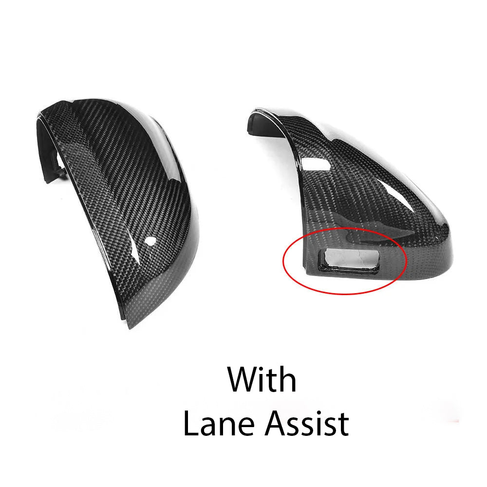 Carbon Fiber Mirror Caps for Audi A4 / S4 / A5 / S5 / RS5 (2017-2019)