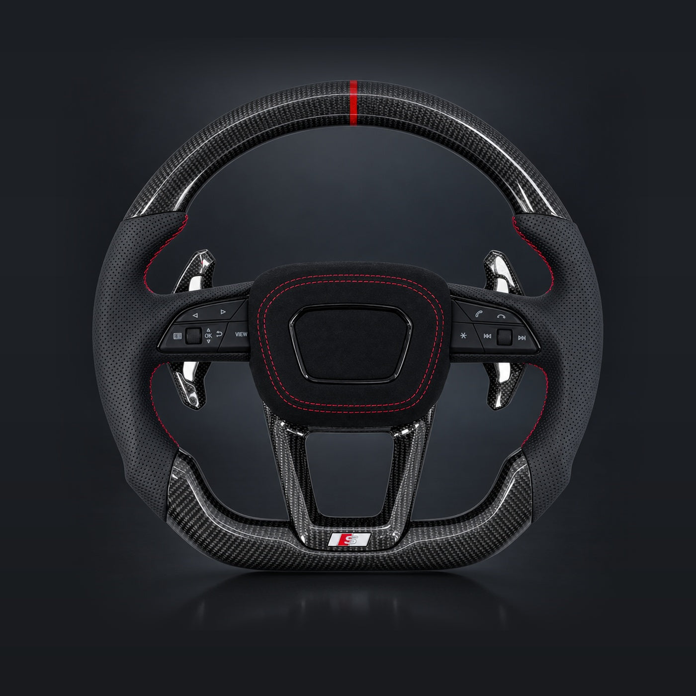 Carbon fiber steering wheel for Audi A3 S3 RS3 8Y