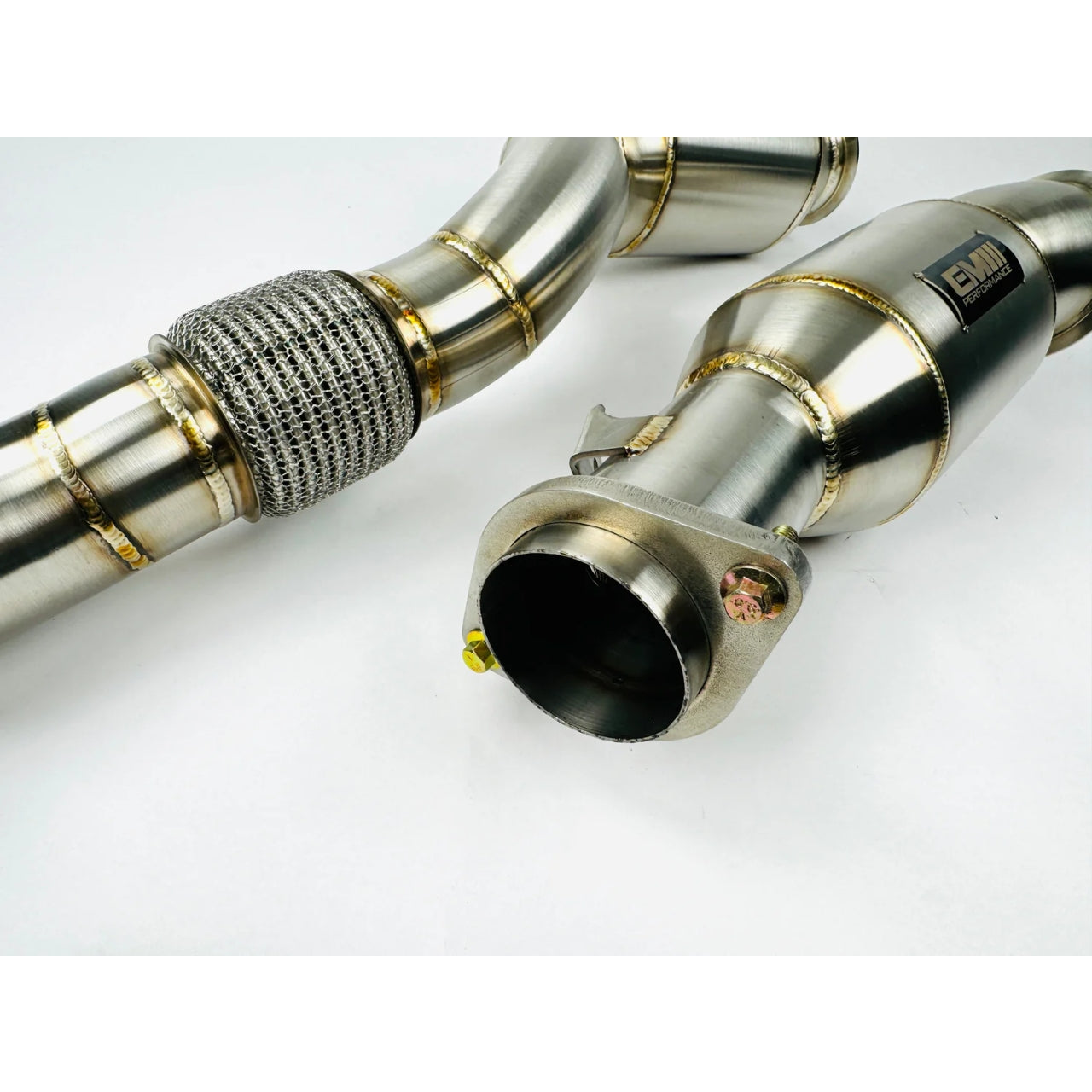 304 Stainless Steel High-Flow Catted Downpipes — BMW M2 (G87) / M3 (G80/G81) / M4 (G82/G83) (2021+)