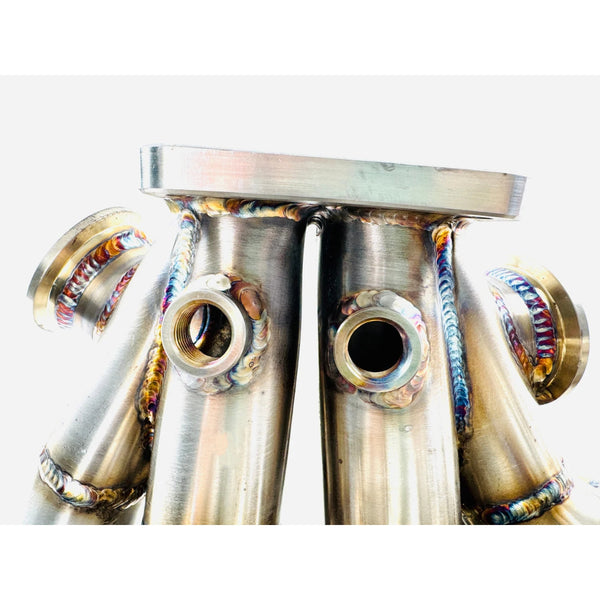 304 Stainless Steel T4 Twin-Scroll S58 Exhaust Manifold — BMW M2 (G87) / M3 (G80) / M4 (G82) (2021–2023)
