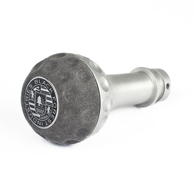 BFI GSB Heavy Weight Shift Knob, Manual, Golf Ball for MINI Cooper, Clubman, Convertible, Roadster & More (2001–2024) - Gray Alcantara / Machined Finish