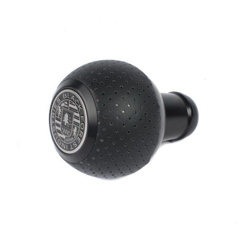 BFI GS2 Heavy Weight Shift Knob for Audi R8 42 / 4S (2006–2024) - Black Air Leather / Black Anodized / V1