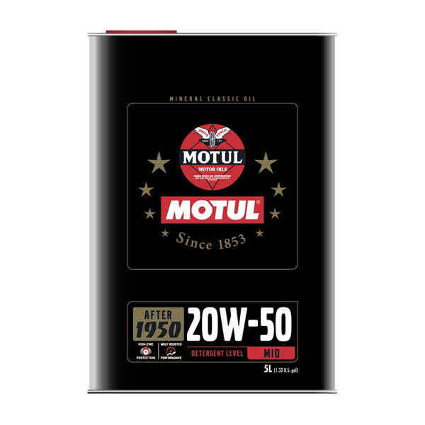 Motul Classic Performance Engine Oil (110622/110621/104512)