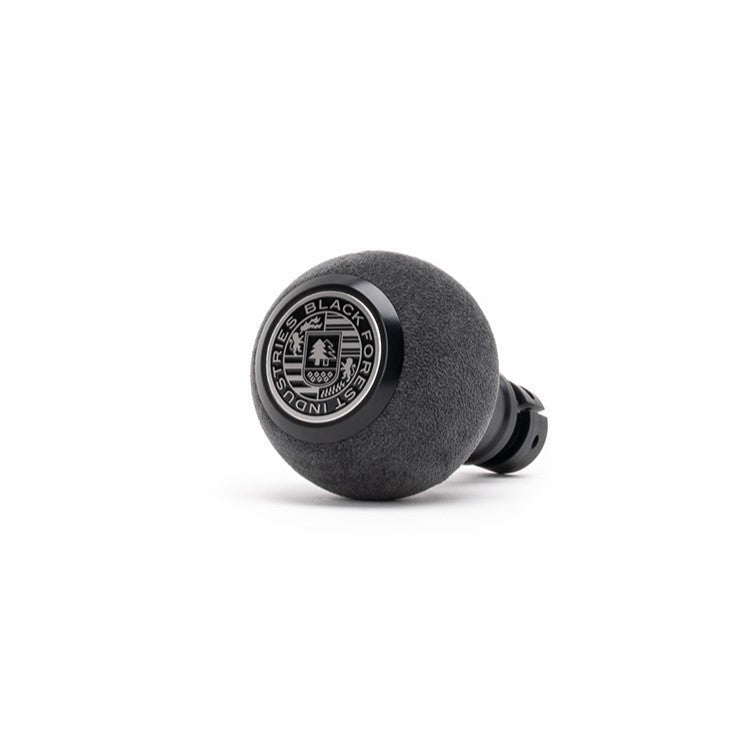 BFI GS2 Heavy Weight Shift Knob, Manual for Volkswagen Golf, Jetta, Passat, Corrado & More (1985–2020) - Charcoal Alcantara / Black Anodized