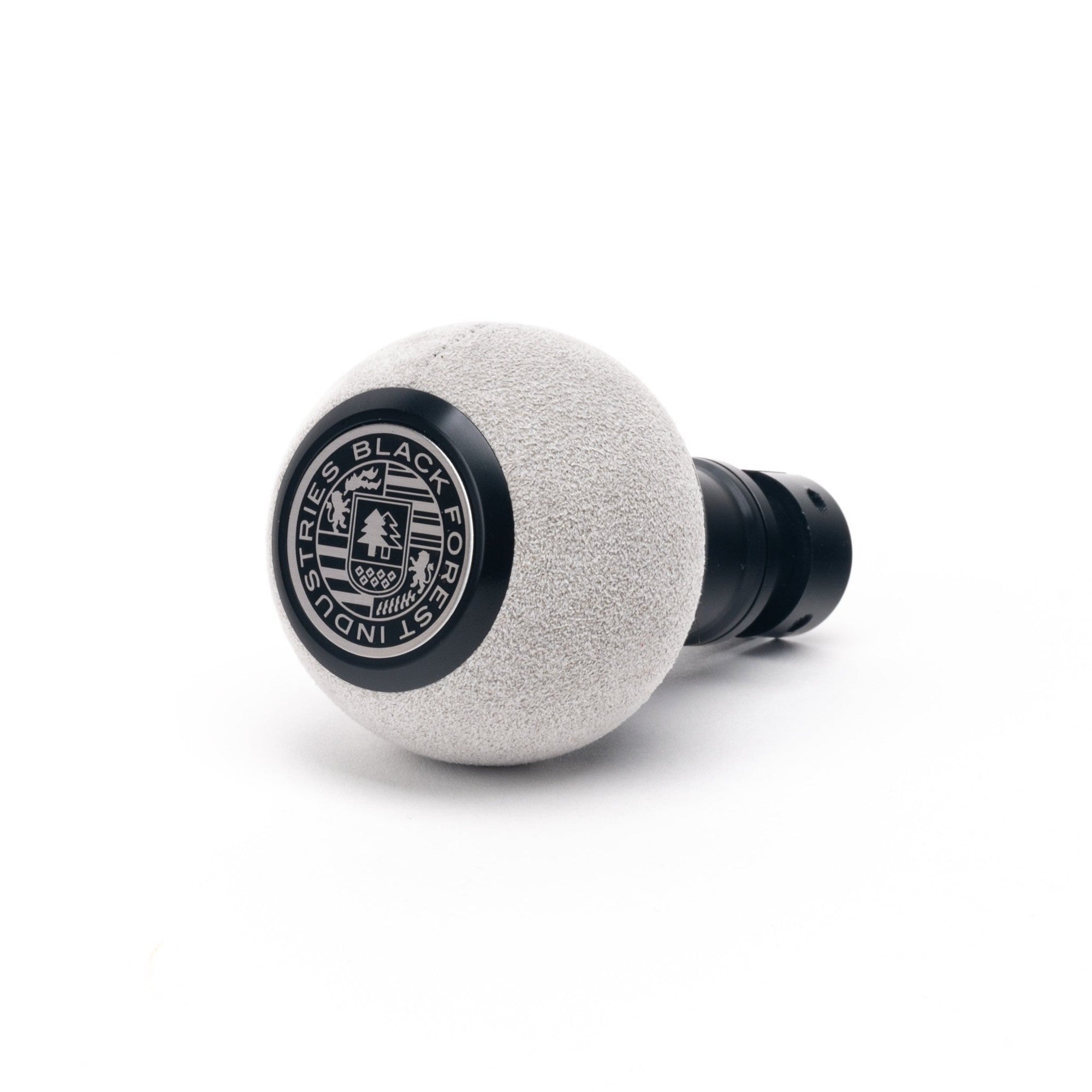 BFI GS2 Heavy Weight Shift Knob for Porsche 911 964 / 997 (1989–2012) - Silver Gray Alcantara / Black Anodized / 964-993