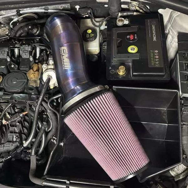 4" Titanium Air Intake Kit for VW Golf R MK7/7.5 & Audi S3 8V (EA888.3)
