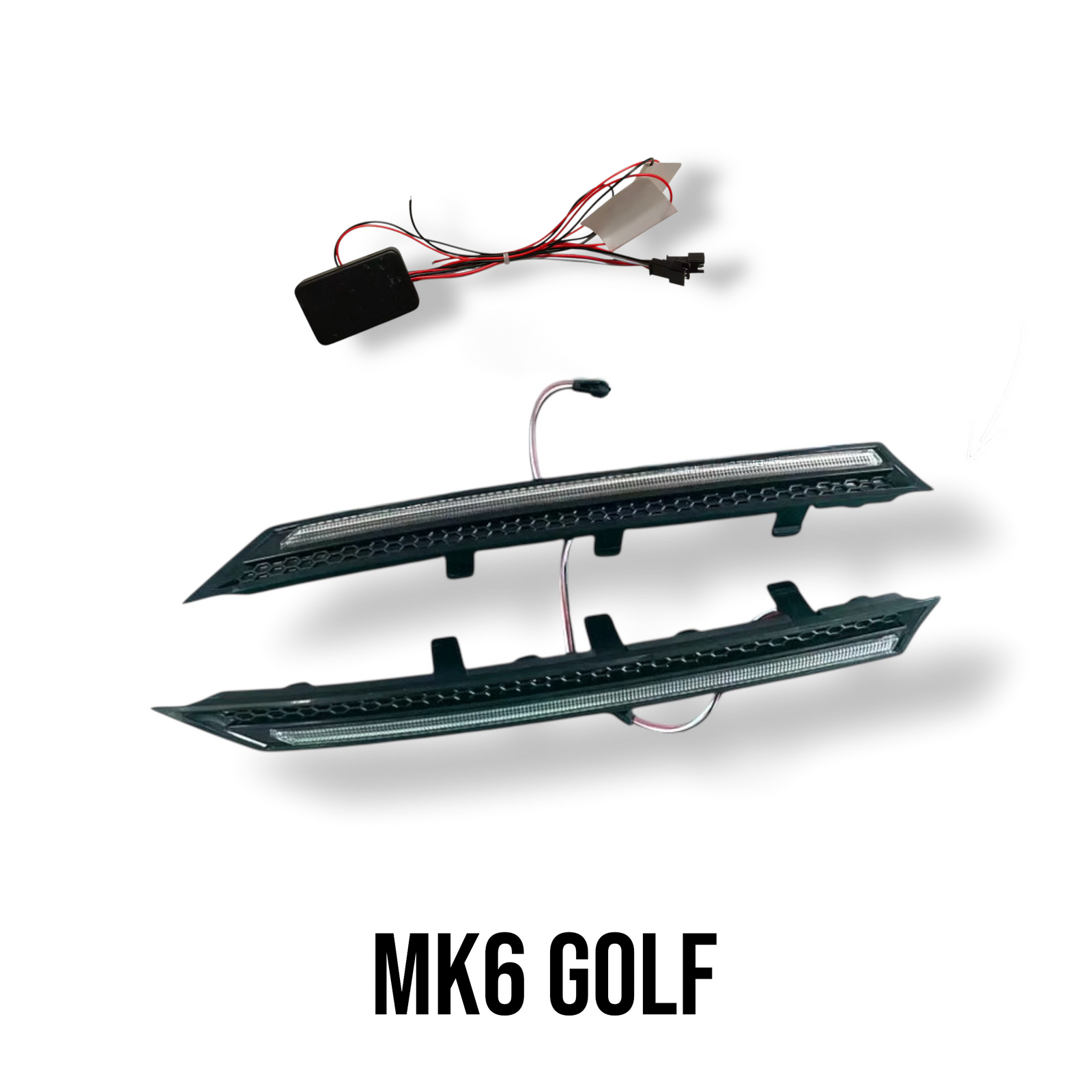 LED Front Grille Light Bars - Volkswagen Golf MK6 / MK7 / MK7.5 (2010-2021)