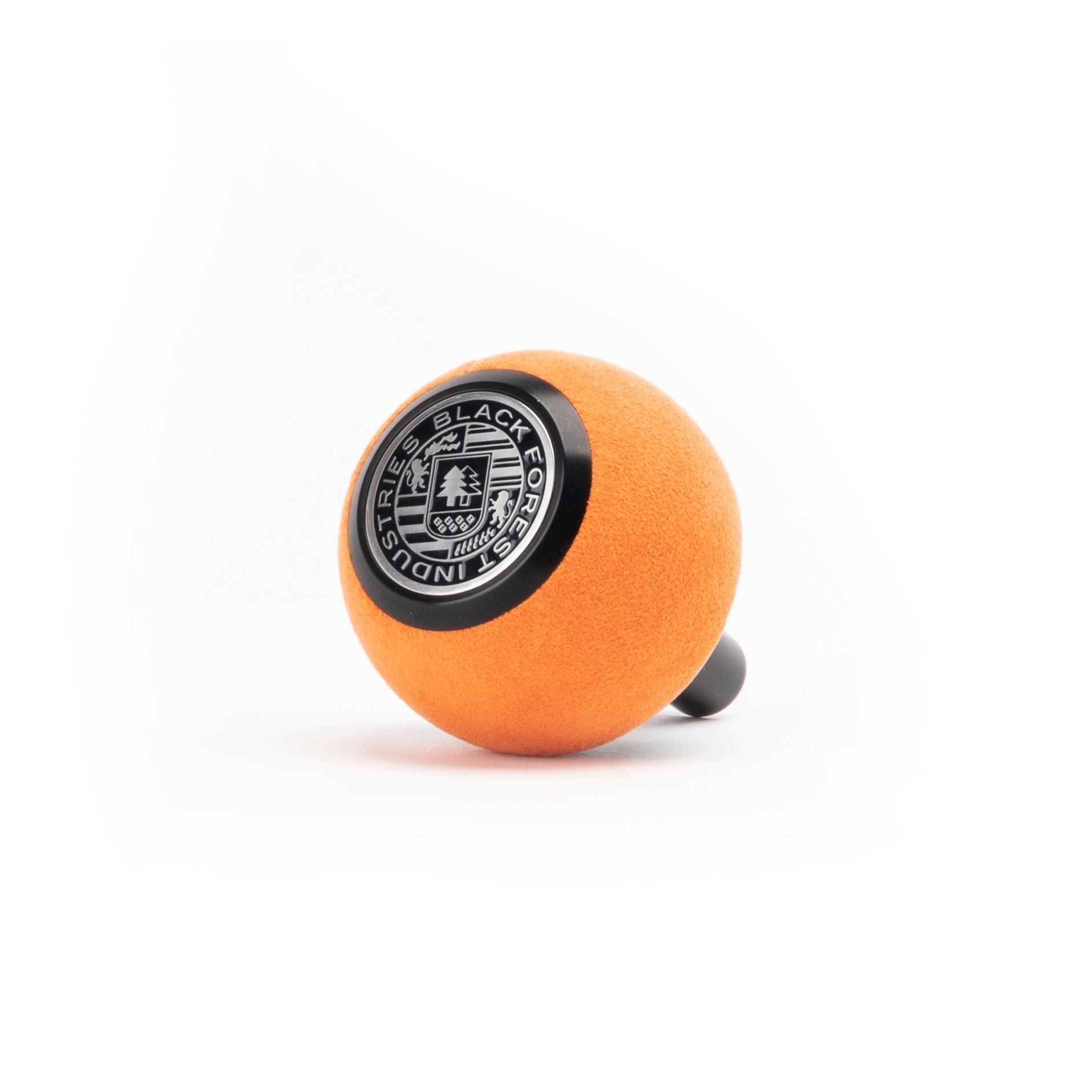 BFI GS2 Heavy Weight Shift Knob for Audi R8 42 / 4S (2006–2024) - Orange Alcantara / Black Anodized / V2