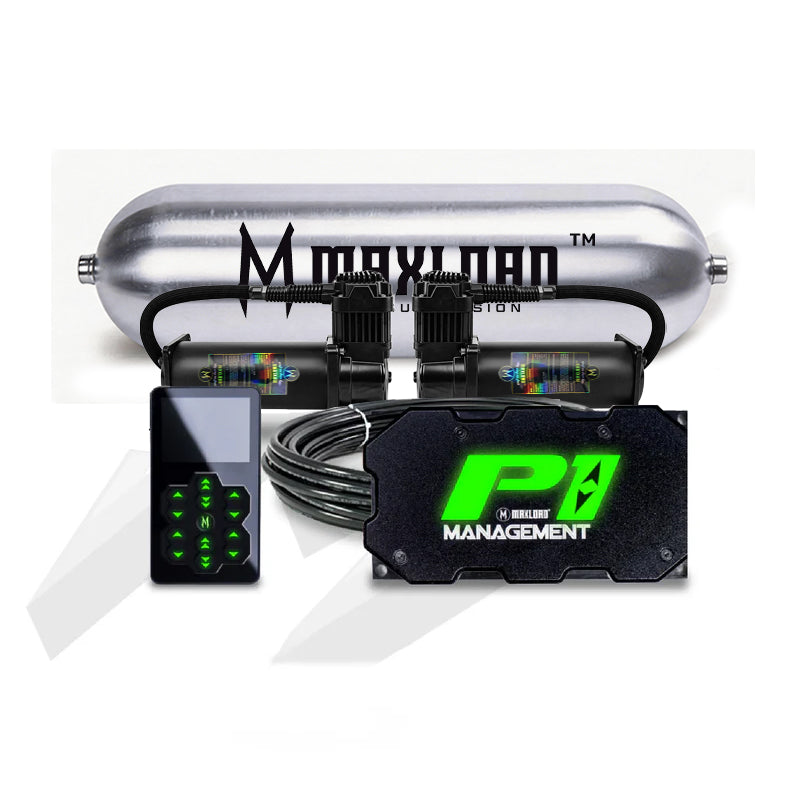 MaxLoad P1 Air Management Kit - Dual 400C Compressors & 3 Gallon Tank