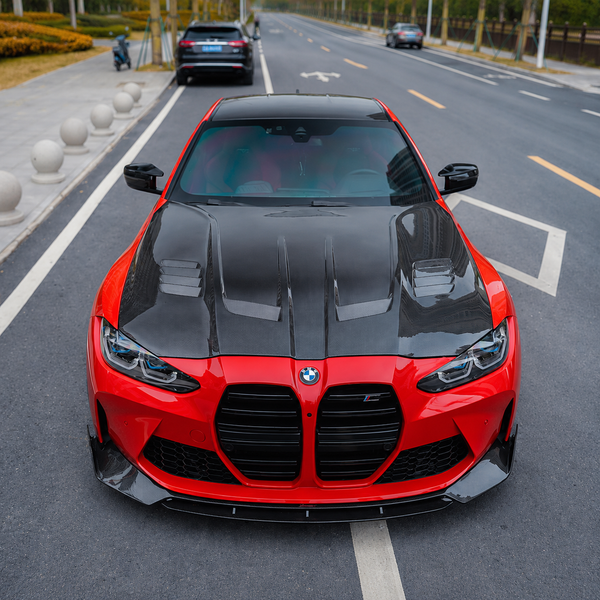 Dry Carbon Fiber Front Lip for BMW M4 F82 / F83 (2015-2020) - EuroSpeed