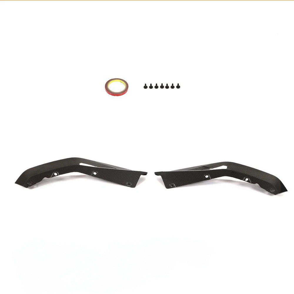 Carbon Fiber Rear Bumper Canard Splitter Flaps for BMW M4 G82 / M4 G83 (2021-2022)