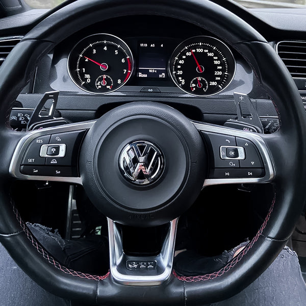 Billet Aluminum Paddle Shifters (V3) for Golf MK7/7.5, Jetta GLI, Scirocco, Polo