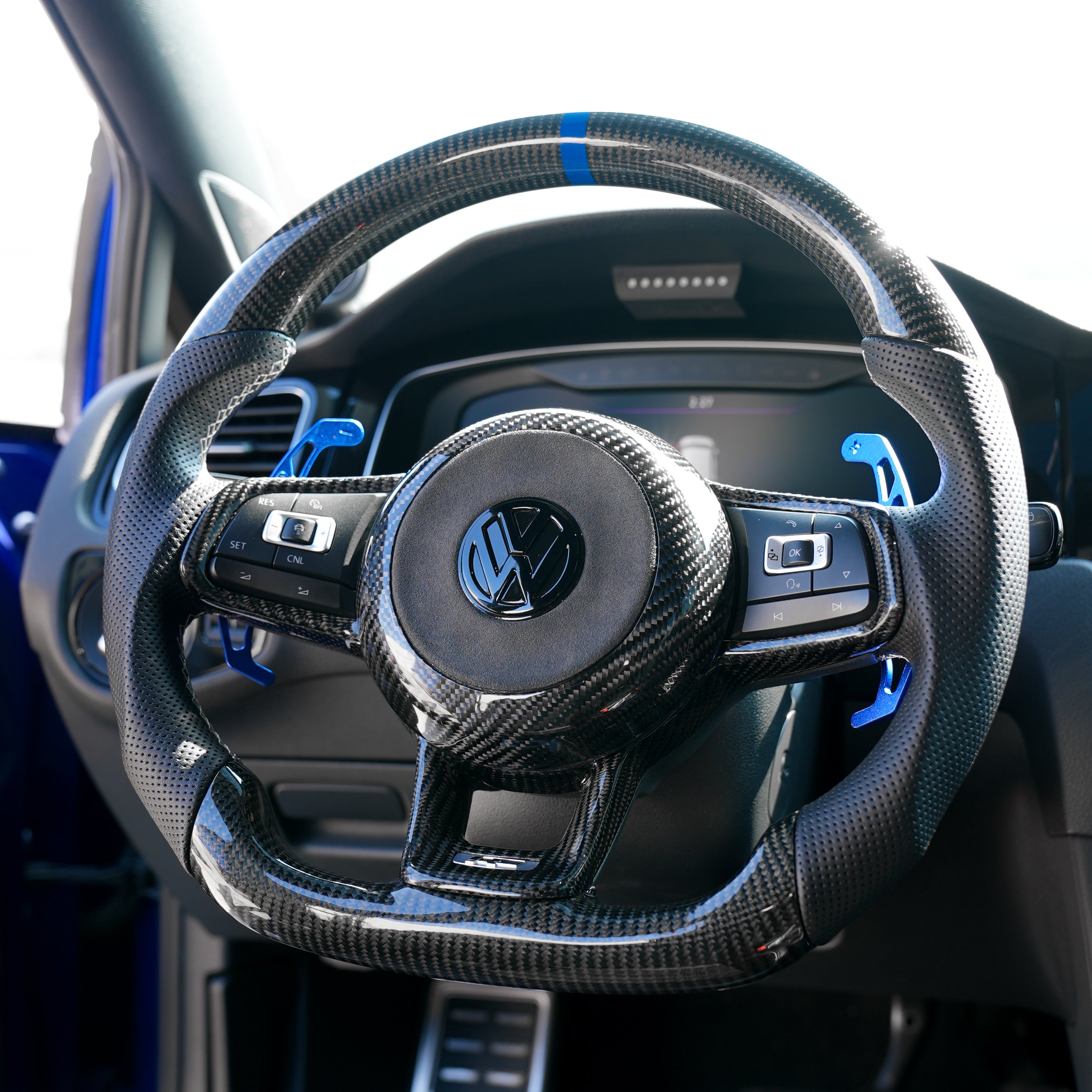 Billet Aluminum Paddle Shifters (V1) for Golf MK7/7.5, Scirocco, Jetta GLI, Polo