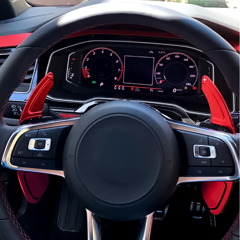 Billet Aluminum Paddle Shifters (V4) for Golf MK7/7.5, Jetta GLI, Scirocco, Polo