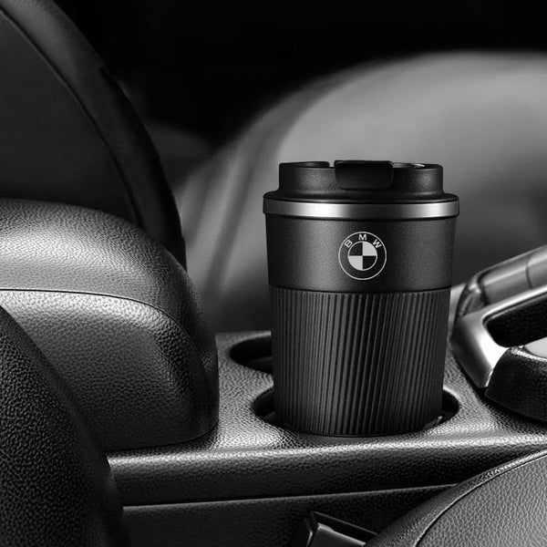 Stainless Steel BMW Travel Cup – Ultimate Car Coffee Mug