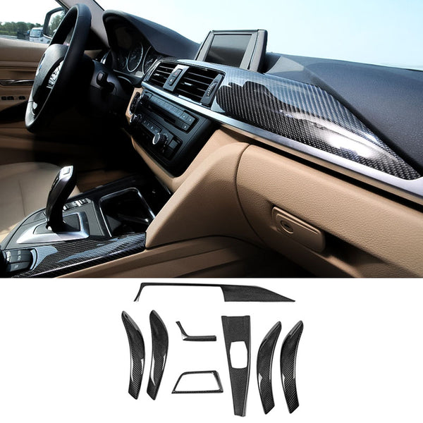 Carbon Fiber Interior Trim Kit for BMW 3 Series / 4 Series F30 / F32 / F34 / F36 (2013-2018) LHD