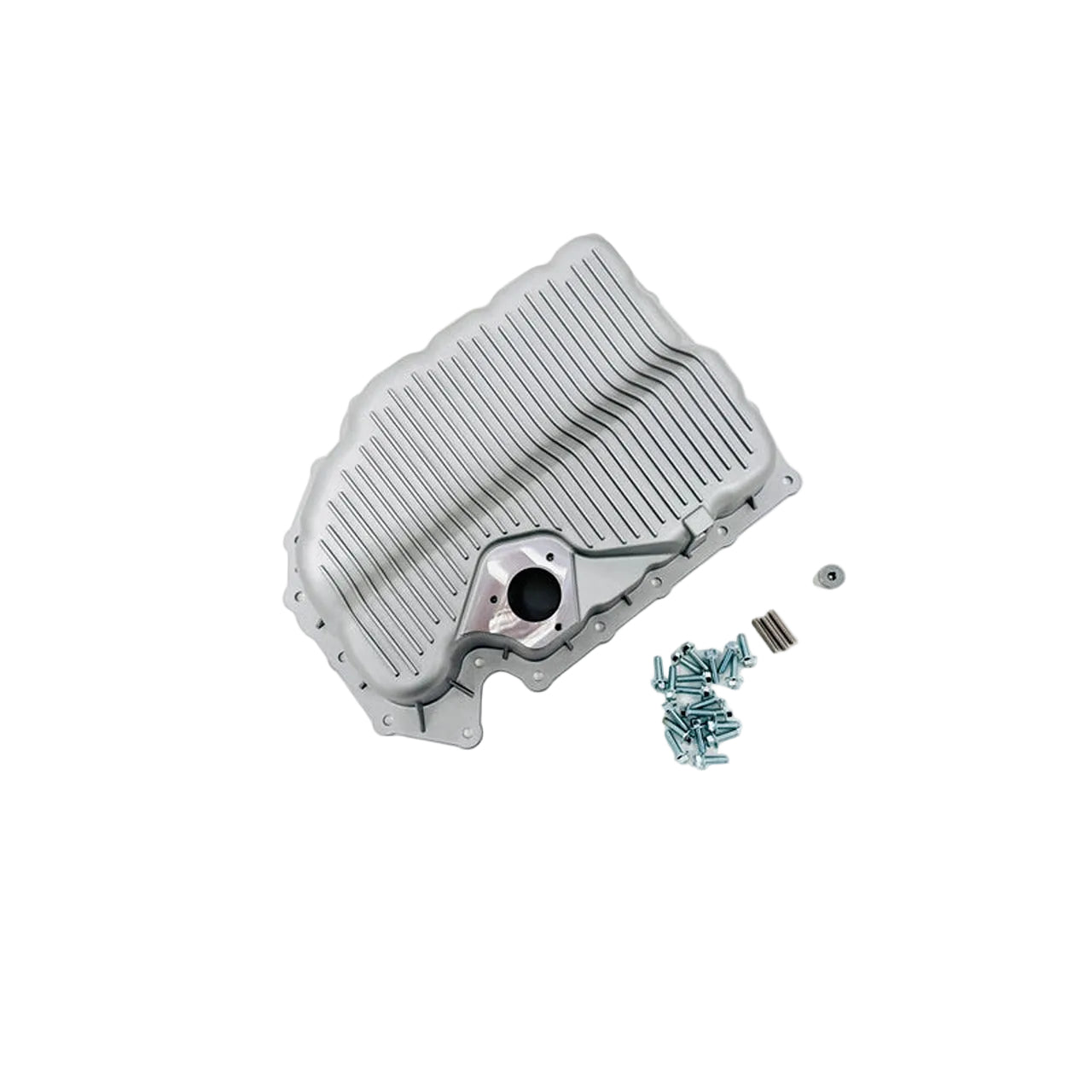 Aluminum Oil Pan Upgrade Kit with Cooling Fins & Internal Baffle System for VW Golf MK7 / 7.5 & Audi A3 S3 8V (EA888.3)
