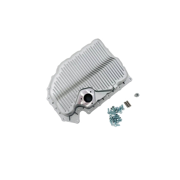 Aluminum Oil Pan Upgrade Kit with Cooling Fins & Internal Baffle System for VW Golf MK7 / 7.5 & Audi A3 S3 8V (EA888.3)