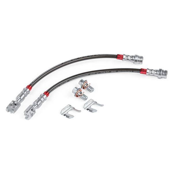 APR Braided Stainless Steel Rear Brake Lines for Volkswagen MK2 Tiguan / Golf MK7 / Golf Alltrack MK7 / Golf Sportwagen MK7 / Golf GTI MK7 / Jetta MK7 & More